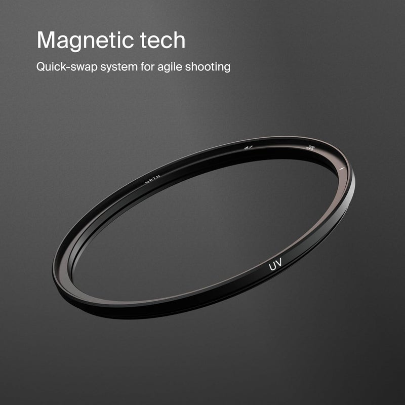 Urth 58mm Magnetic UV Lens Filter (Plus+) - Ultra-Slim, 30-Layer Nano-Coated UV Camera Lens Protection - Image 2